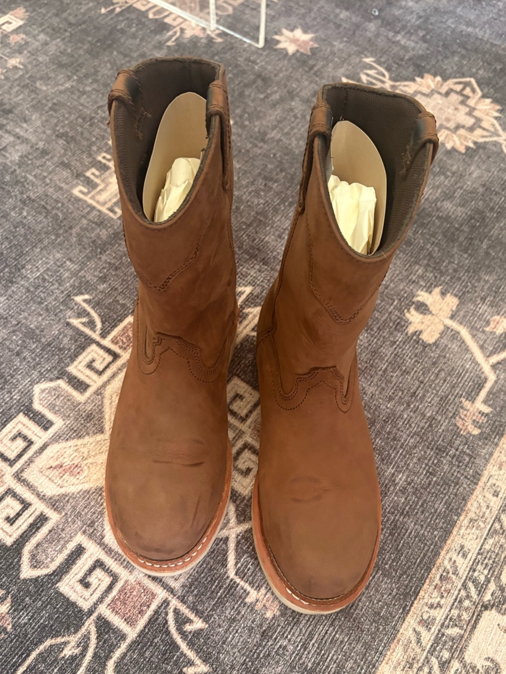 Frye Wellington Work Boot Men’s 7; Women’s 8.5